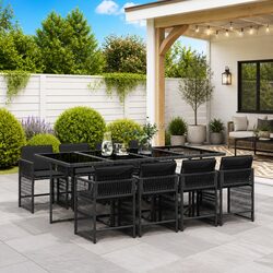 9 Piece Outdoor Dining Set