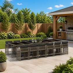 Compact 13-Piece Outdoor Dining Set for You