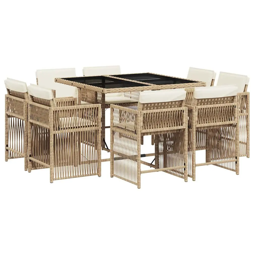 9 Piece Outdoor Dining Set