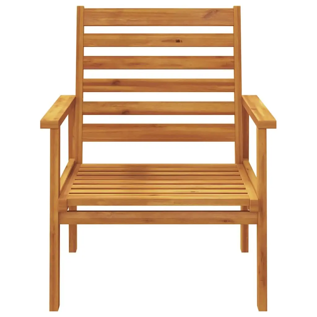 5 Piece Garden Lounge Set Brown Solid Wood Outdoor Furniture Patio Seating