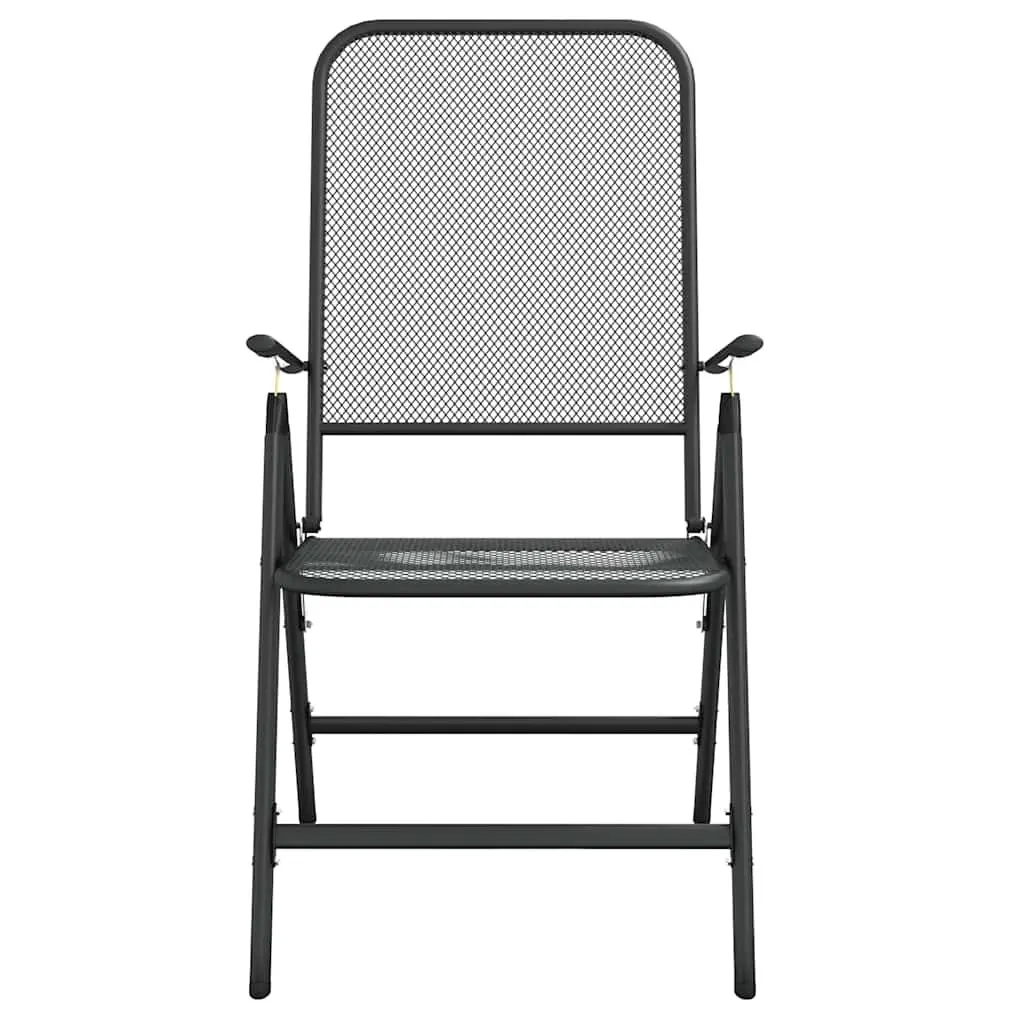 5 Piece Outdoor Dining Set with Adjustable Chairs