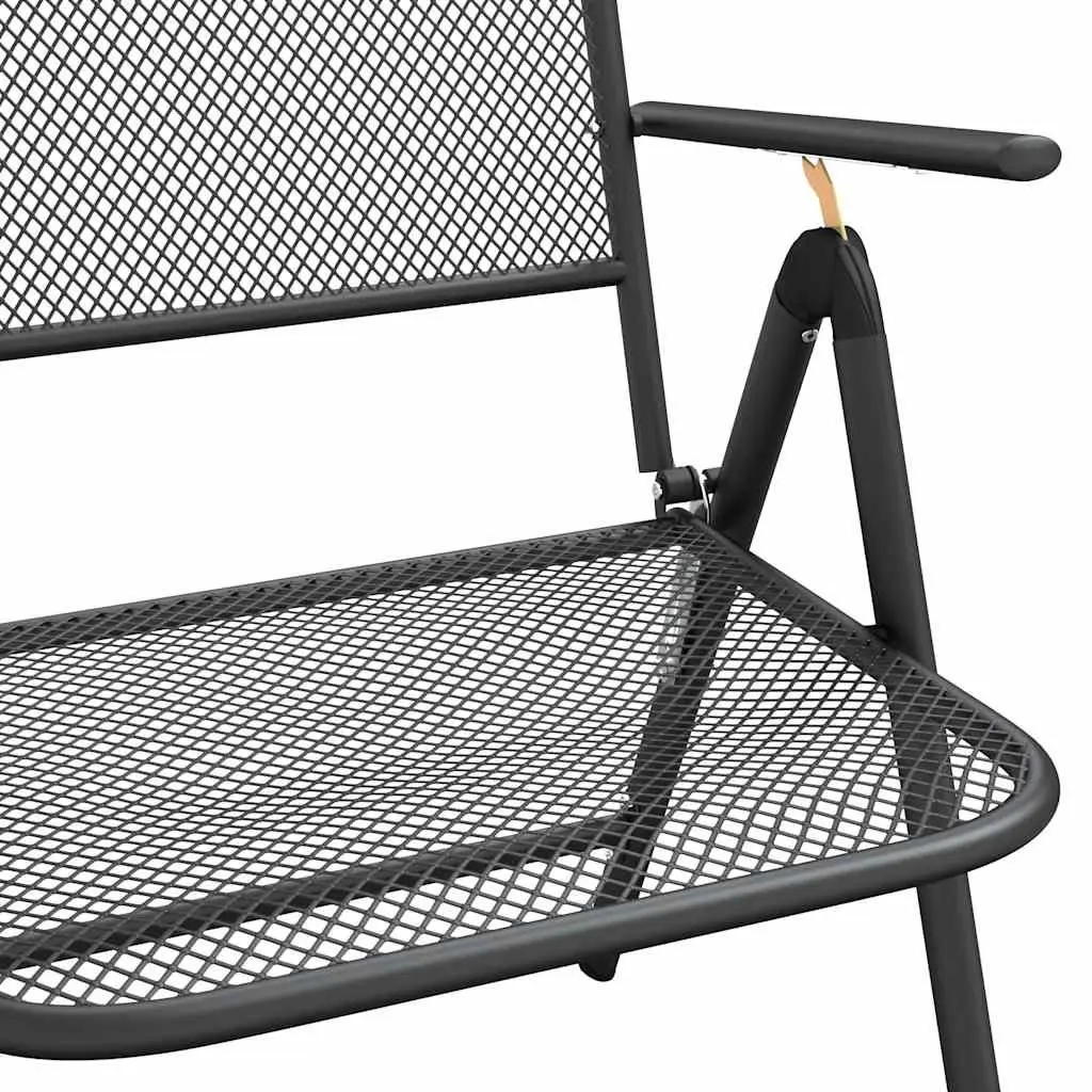 5 Piece Outdoor Dining Set with Adjustable Chairs