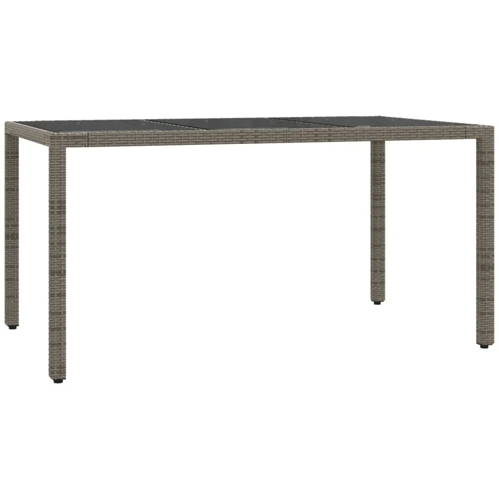 Grey Rattan Outdoor Dining Set for Style and Comfort