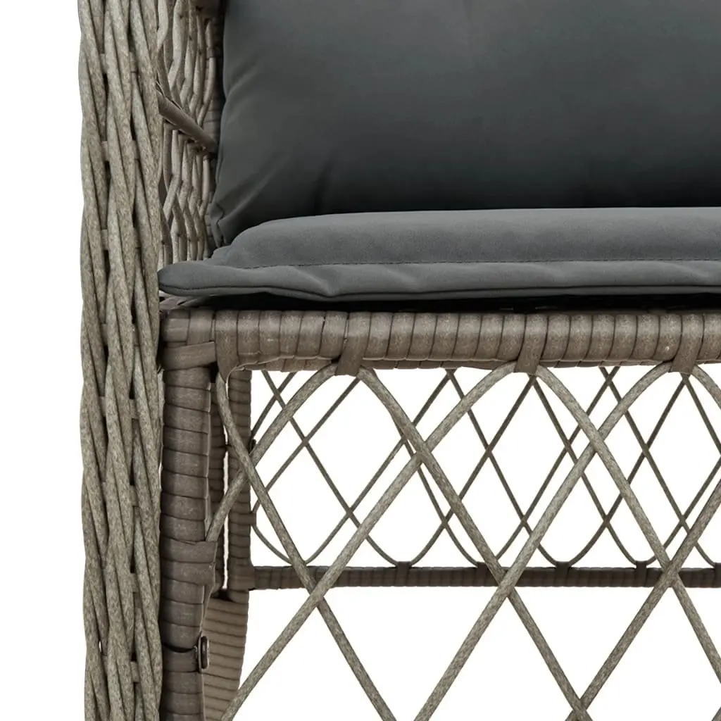 Grey Rattan Outdoor Dining Set for Style and Comfort