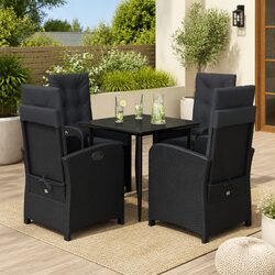 Compact and Elegant Outdoor Dining Set for Garden Use