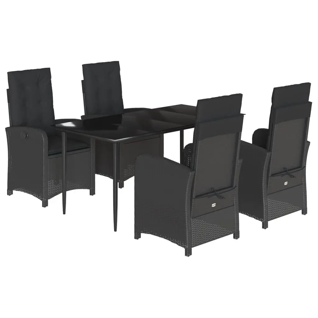 5 Piece Garden Dining Set for Outdoor Use