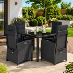 Compact and Durable 5 Piece Outdoor Dining Set