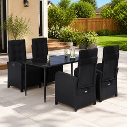 Concise Overview of 5-Piece Outdoor Dining Set Features