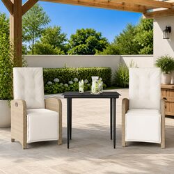 3 Piece Bistro Set: Compact and Functional for Outdoors