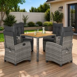 Your New 5-Piece Outdoor Dining Set Awaits