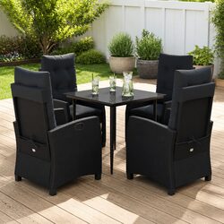 5-Piece Outdoor Dining Set with Cushions - Perfect for You