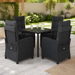 Efficient 5-Piece Garden Dining Set