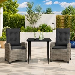 3 Piece Outdoor Furniture Set for Relaxation