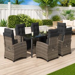 7 Piece Garden Dining Set