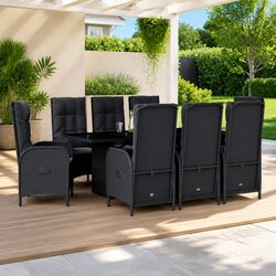 9-Piece Outdoor Dining Set - Simple and Durable