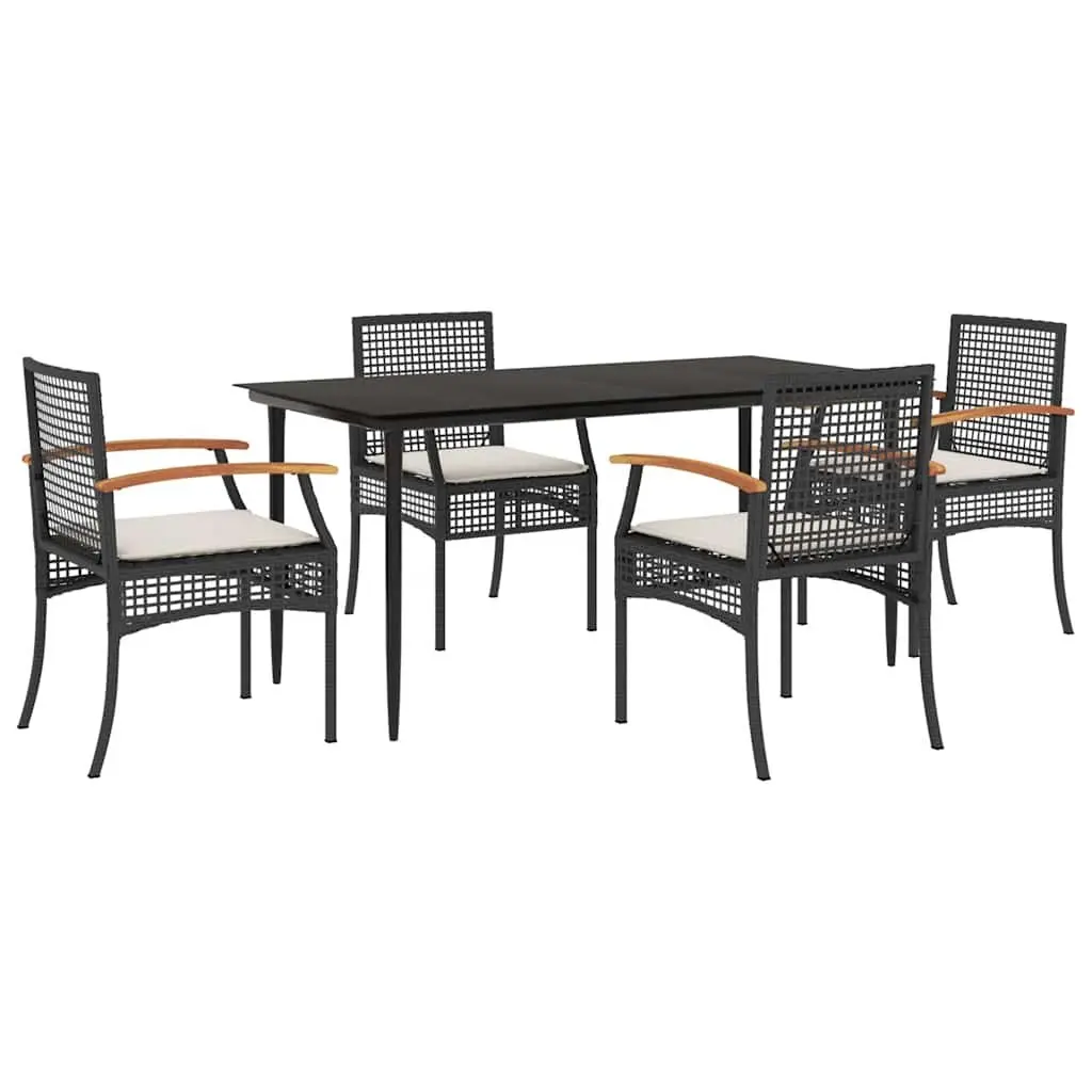 5-Piece Garden Dining Set for Outdoor Enjoyment