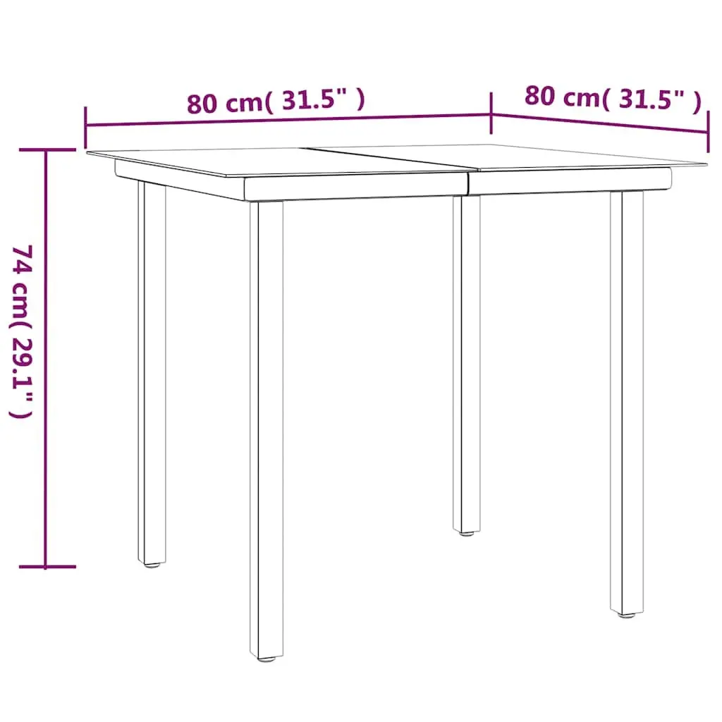 Outdoor Dining Set Black Poly Rattan 5 Piece with Cushions for Garden Patio Table and Chairs
