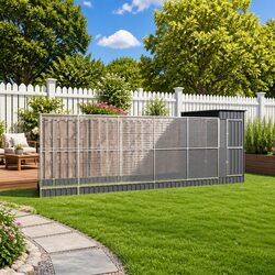 Large Steel Aviary: Durable Design for Birds & Animals