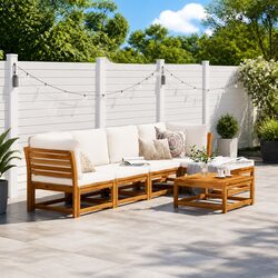 Your New 6-Piece Outdoor Lounge Sofa Awaits!