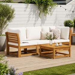 3 Piece Garden Lounge Set - Outdoor Comfort Redefined