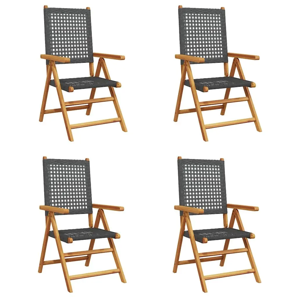 4-Piece Outdoor Reclining Chairs