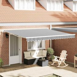 Retractable Awning 400x300cm: Reliable Sun Shade Solution
