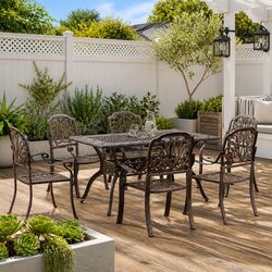 Compact 7-Piece Outdoor Dining Set for Your Garden