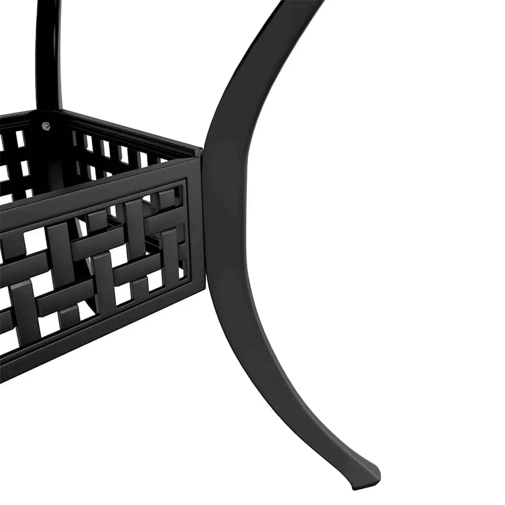 5-Piece Outdoor Dining Set with Aluminium Table and Chairs