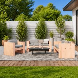 2 Piece Lounge Set for Outdoors