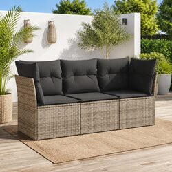 3-Piece Garden Sofa Set