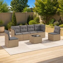 Your New Favorite 7 Piece Garden Sofa Set Awaits