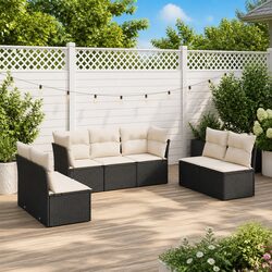 7 Piece Outdoor Sofa Set: Compact and Stylish