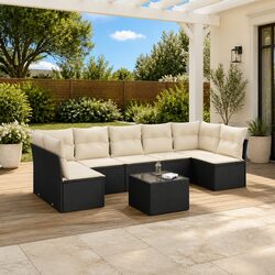8-Piece Outdoor Sofa Set