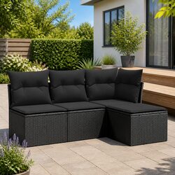 4-Piece Garden Sofa Set