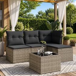 5 Piece Garden Sofa Set - Stylish and Durable