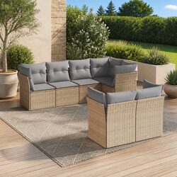 7-Piece Outdoor Garden Sofa Set for Relaxation