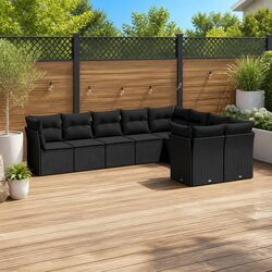 9-Piece Modular Outdoor Sofa Set