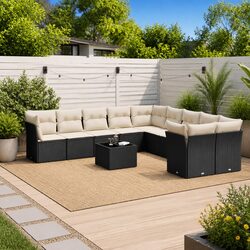 Compact and Stylish 11 Piece Garden Sofa Set