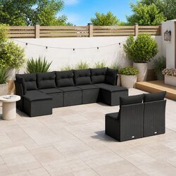 9-Piece Modular Garden Sofa Set
