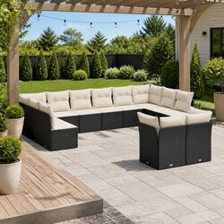12 Piece Outdoor Garden Sofa Set