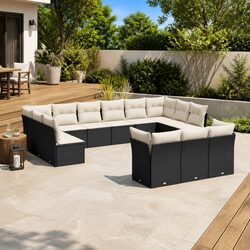Compact and Comfortable 13 Piece Outdoor Sofa Set