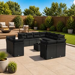 12 Piece Garden Sofa Set: Stylish and Functional
