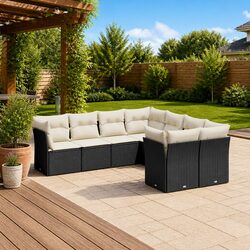 8 Piece Garden Sofa Set