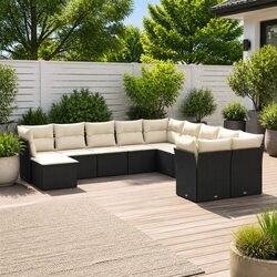11 Piece Garden Sofa Set for Outdoor Relaxation