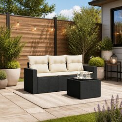 4 Piece Garden Sofa Set: Quick and Easy Setup