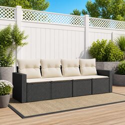 Concise 4 Piece Outdoor Sofa Set for Your Home