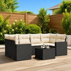 7 Piece Garden Sofa Set