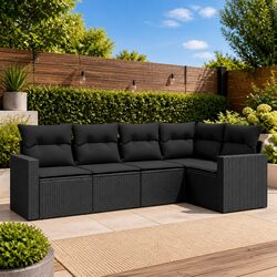 Compact 5-Piece Outdoor Sofa Set for Easy Living