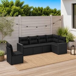 Compact and Elegant 6-Piece Garden Sofa Set
