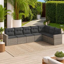 7 Piece Outdoor Sofa Set: Stylish and Functional